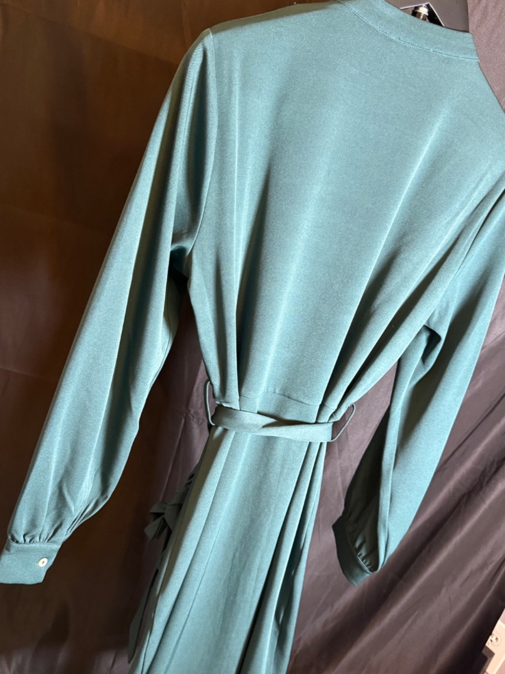 NWT Boutique Brand Molly Bracken Teal Dress BEAUTIFUL (LG) - Picture 7 of 16